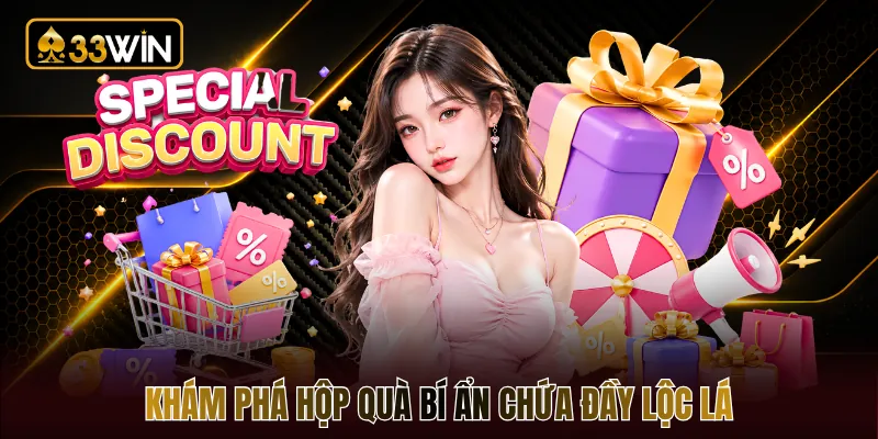 Khám phá hộp quà bí ẩn chứa đầy lộc lá